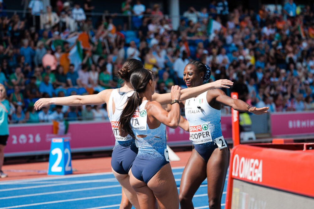 Staffetta 4x100 femmiile
