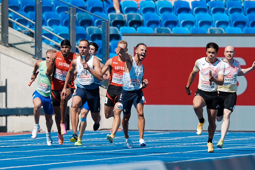 Staffetta 4x100 maschile