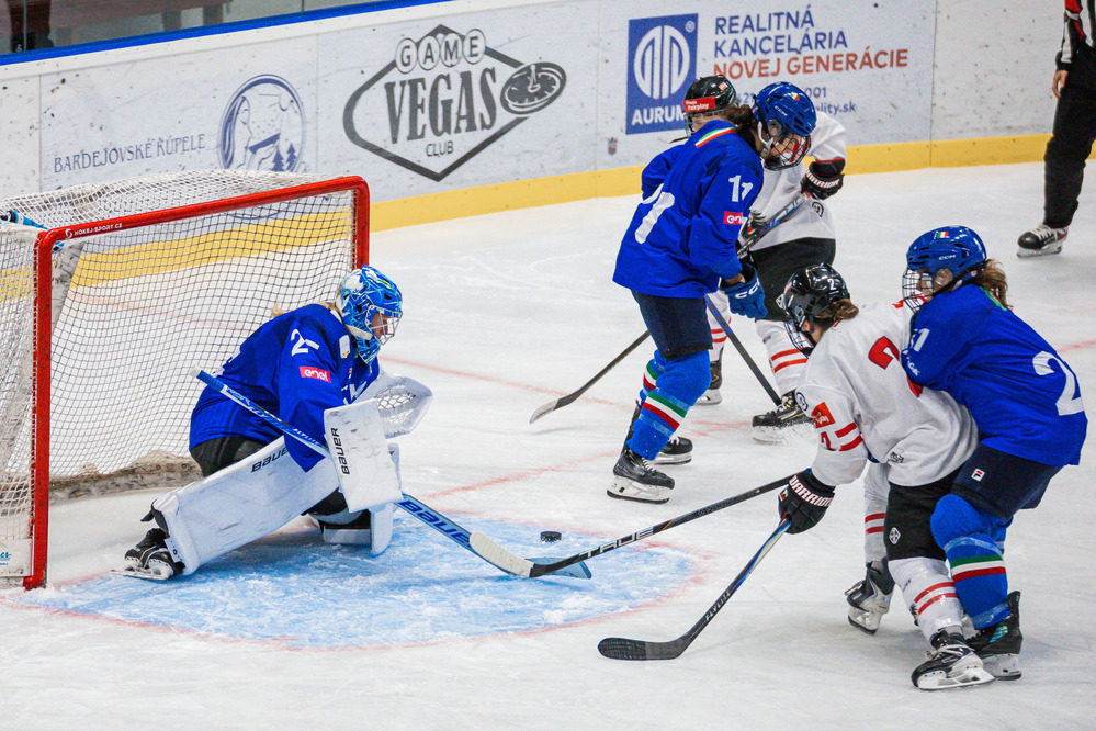 Italia-Austria hockey ghiacco femminile - Hockey Slovakia