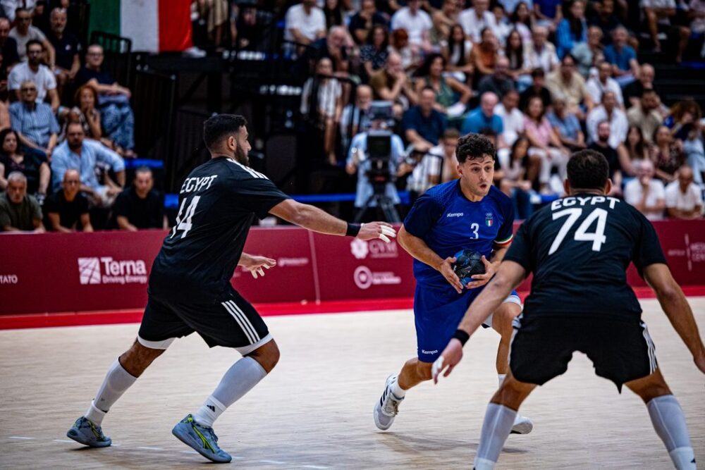 Italia Egitto pallamano - FIGH