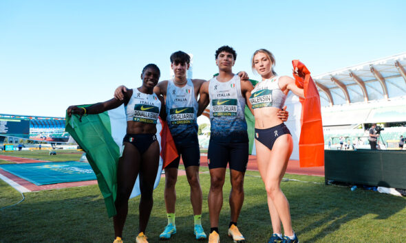 Italia 4x100 mista