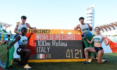 Italia 4x100 mista