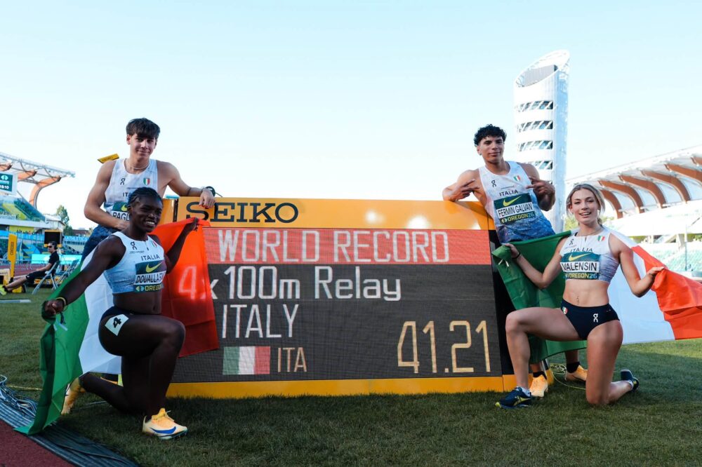 Italia 4x100 mista
