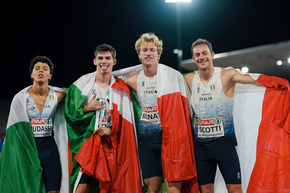Italia 4x400 maschile