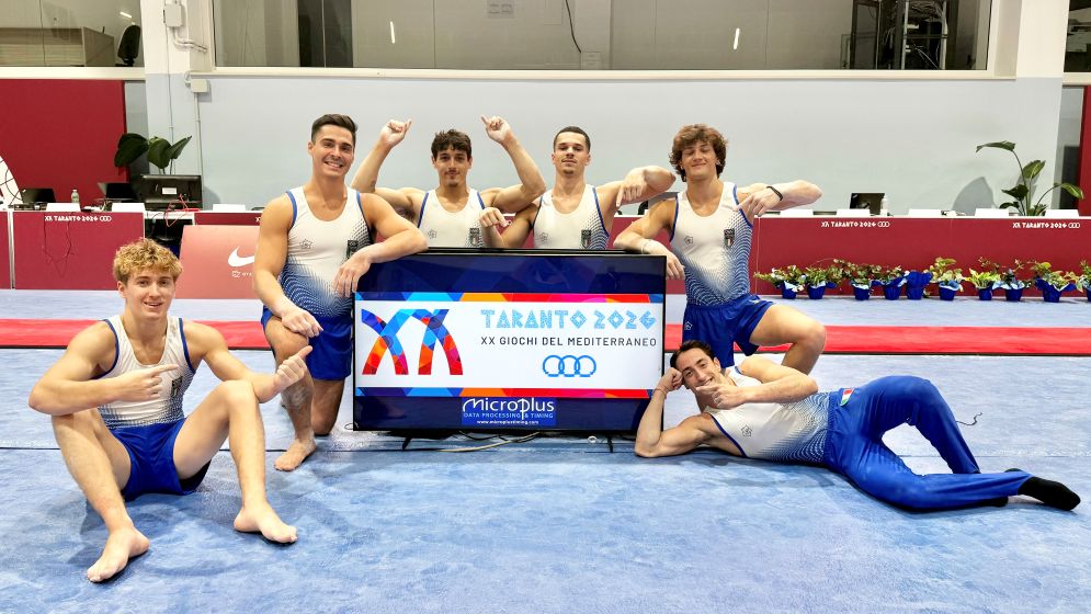 live ginnastica artistica giochi del mediterraneo 2026 in diretta italia a caccia del titolo nella gara a squadre maschile da Oasport.it live ginnastica artistica giochi del mediterraneo 2026 in diretta italia a caccia del titolo nella gara a squadre maschile