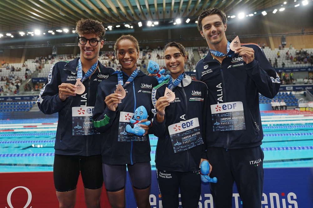 Italia 4x100 mista