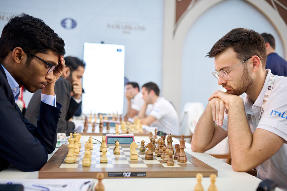 Praggnanandhaa, Lorenzo Lodici