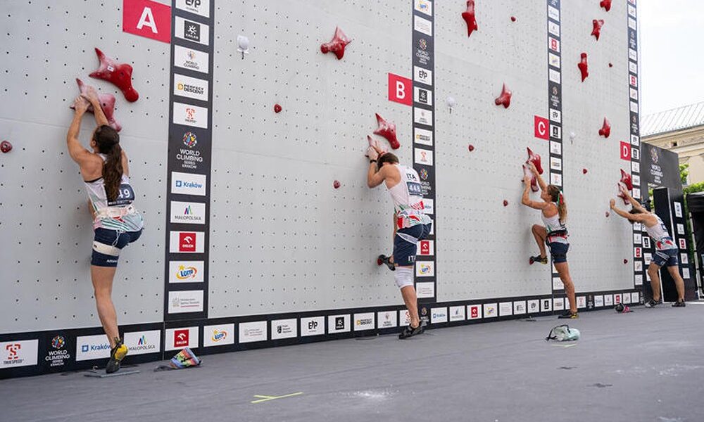 Arrampicata sportiva Italia Mixed Team Relay - FASI