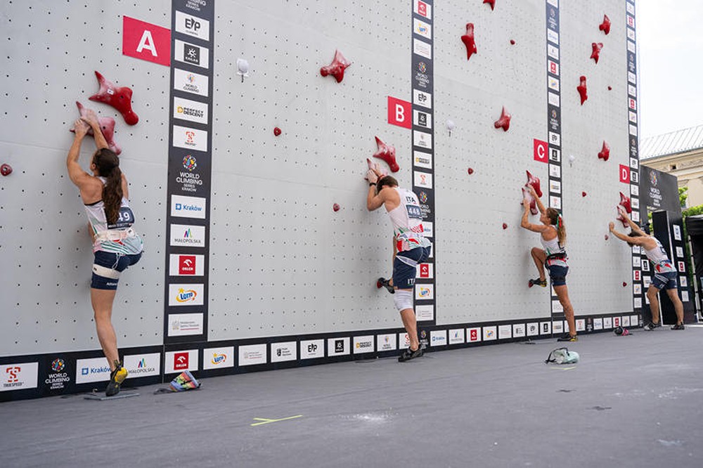 Arrampicata sportiva Italia Mixed Team Relay - FASI