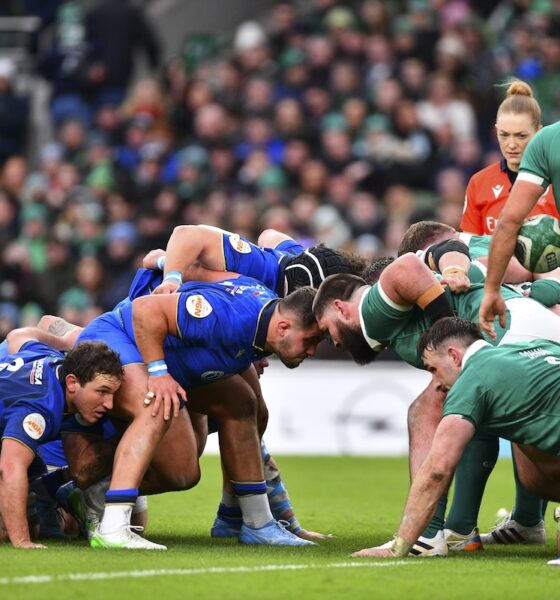 Italia-Irlanda mischia