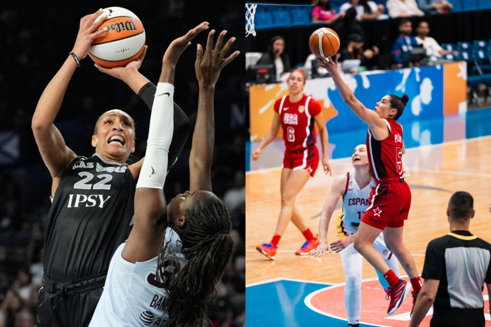 A'ja Wilson, Kelsey Plum