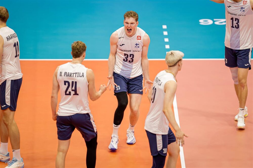 volley la finlandia vince la maratona contro la grecia a torino sar224 l8217avversaria dell8217italia ai quarti da Oasport.it volley la finlandia vince la maratona contro la grecia a torino sar224 l8217avversaria dell8217italia ai quarti