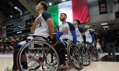 Italia basket in carrozzina