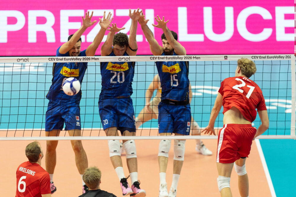 volley l8217italia liquida senza patemi la danimarca e avanza ai quarti degli europei sprazzi di michieletto da Oasport.it volley l8217italia liquida senza patemi la danimarca e avanza ai quarti degli europei sprazzi di michieletto