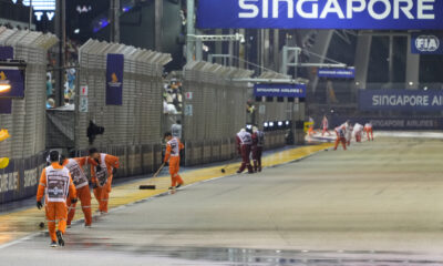 Pioggia a Singapore