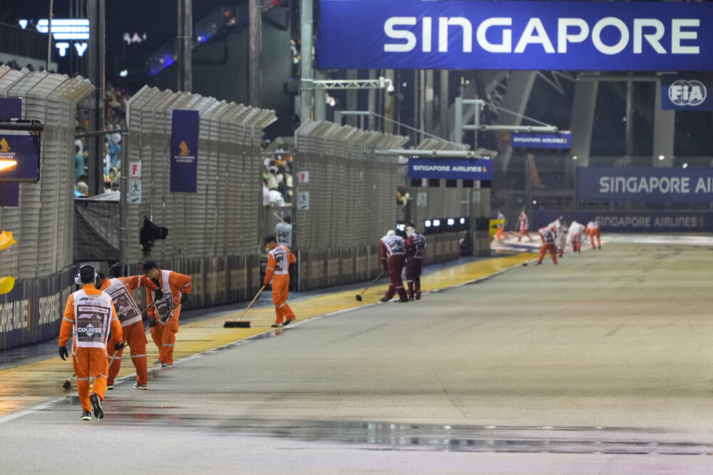 Pioggia a Singapore