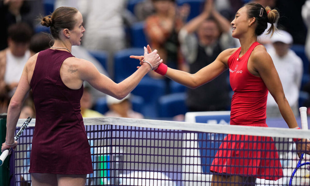 Zheng Qinwen ed Elina Svitolina