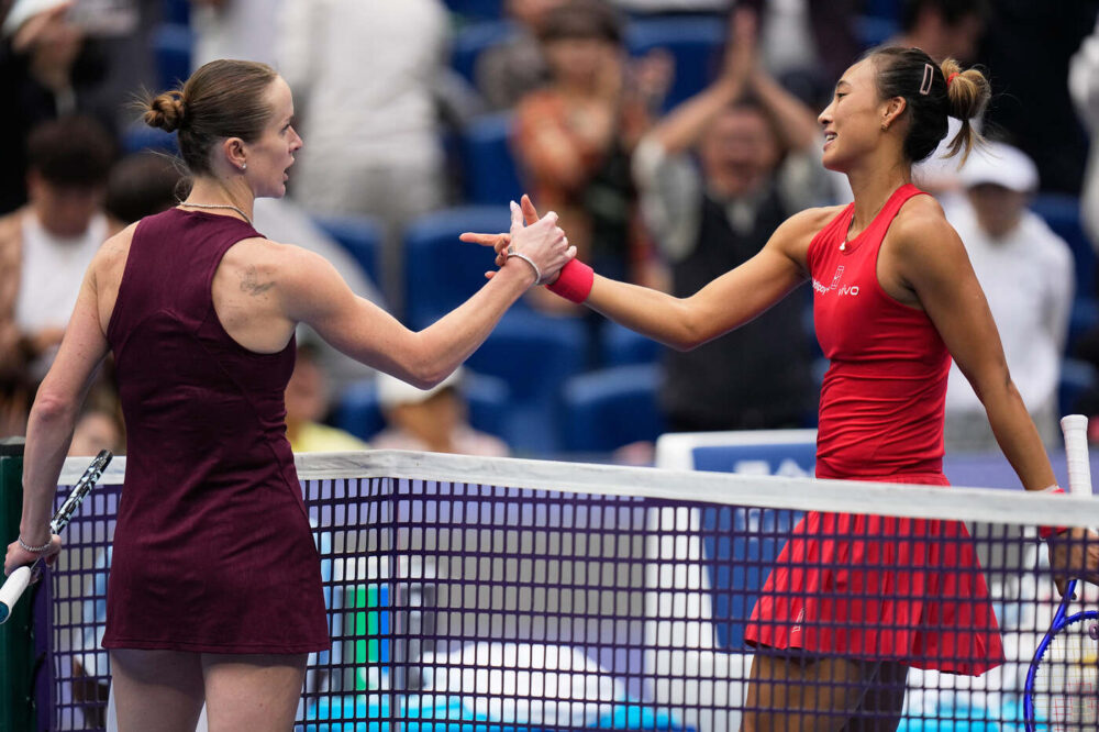 Zheng Qinwen ed Elina Svitolina