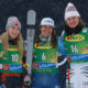Podio femminile Soelden 2026
