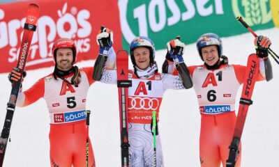 Podio maschile Soelden 2026