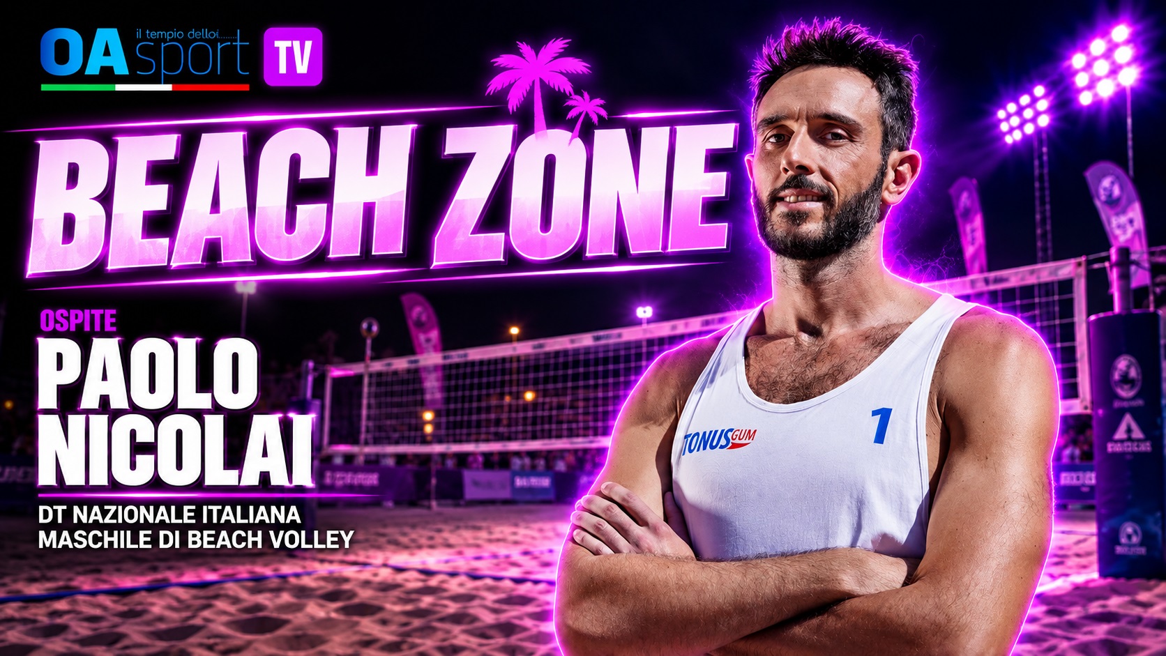 paolo nicolai a beach zone il beach volley azzurro verso los angeles 2028 da Oasport.it paolo nicolai a beach zone il beach volley azzurro verso los angeles 2028