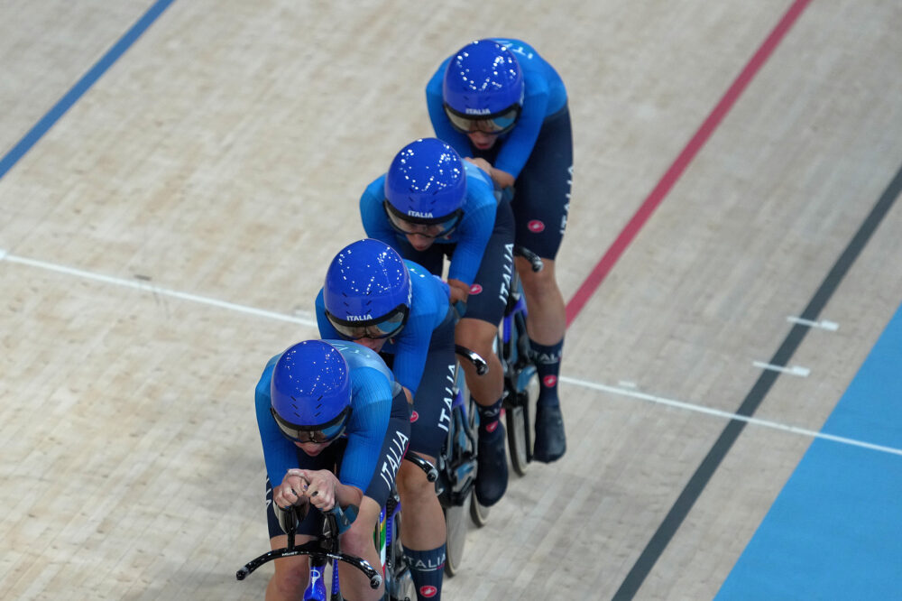 Italia femminile inseguimento a squadre