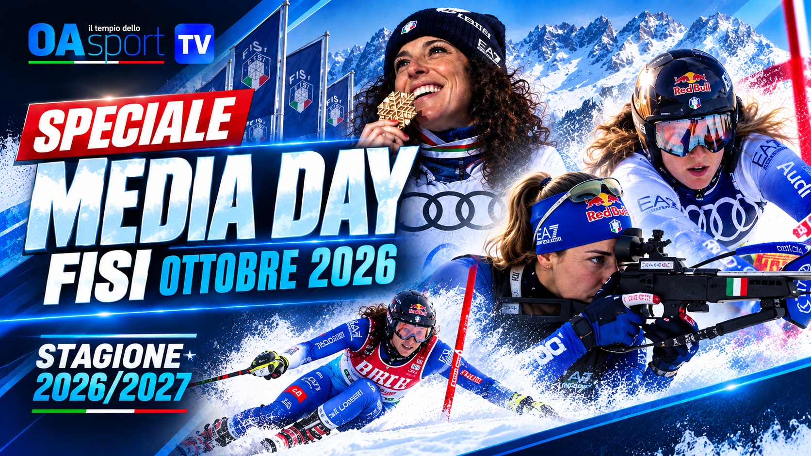 da goggia a vittozzi da pellegrino a tabanelli le voci del fisi media day da Oasport.it da goggia a vittozzi da pellegrino a tabanelli le voci del fisi media day