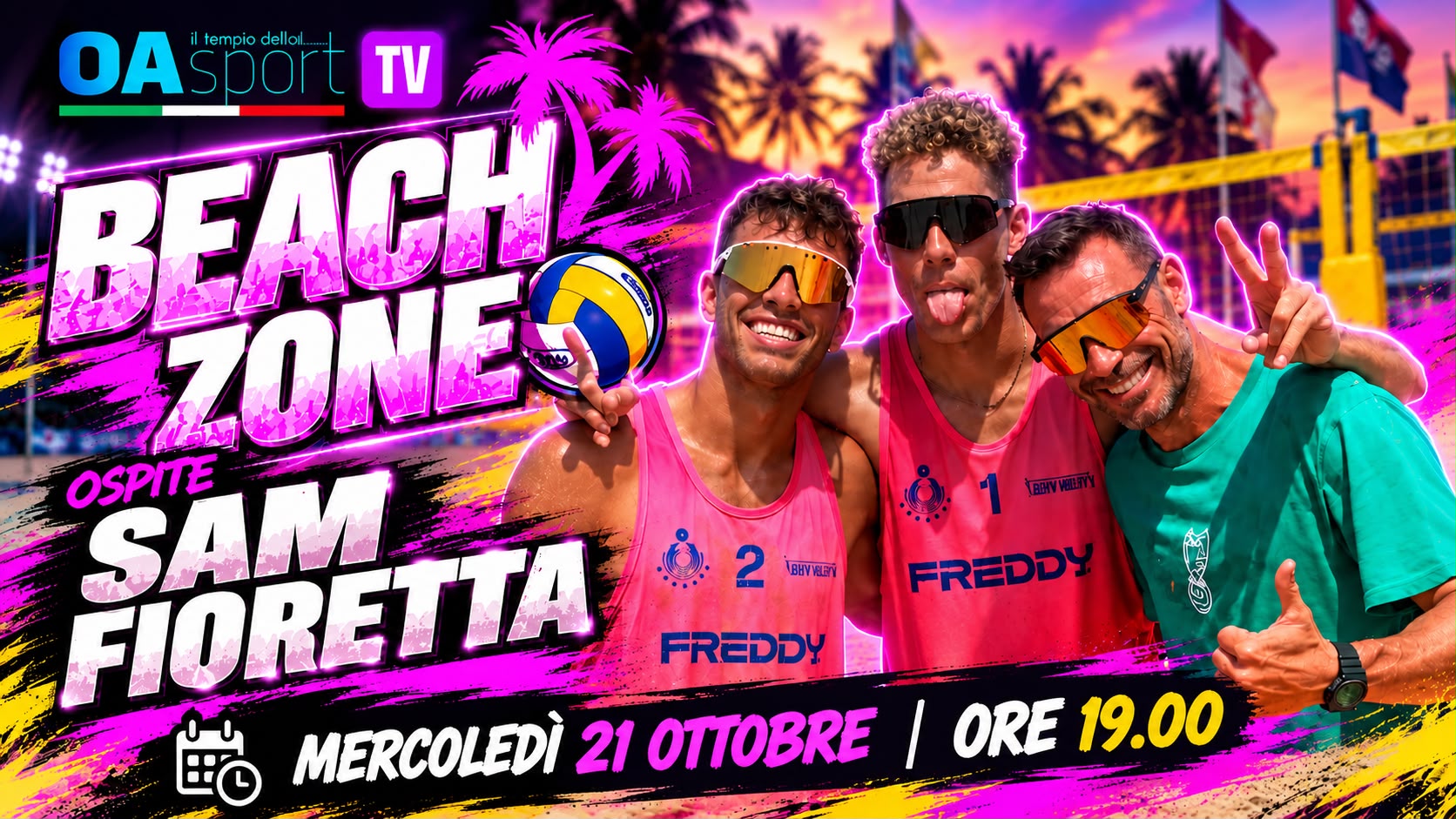 quale futuro per il beach volley italiano sam fioretta a beach zone da Oasport.it quale futuro per il beach volley italiano sam fioretta a beach zone
