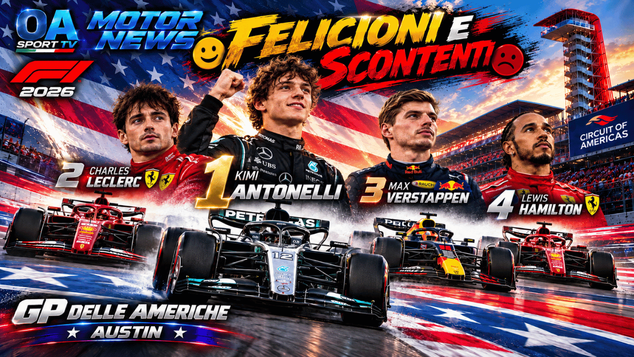 felicioni e scontenti di austin antonelli sorride chi finisce dietro da Oasport.it felicioni e scontenti di austin antonelli sorride chi finisce dietro