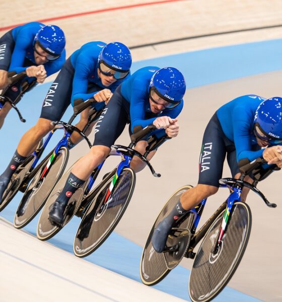 Team pursuit ciclismo su pista