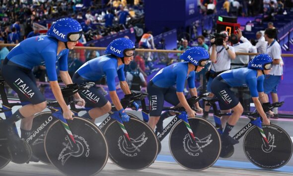 Team pursuit femminile